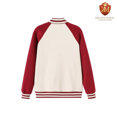 Kappa Kream Varsity Fleece Jacket