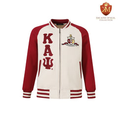 Kappa Kream Varsity Fleece Jacket
