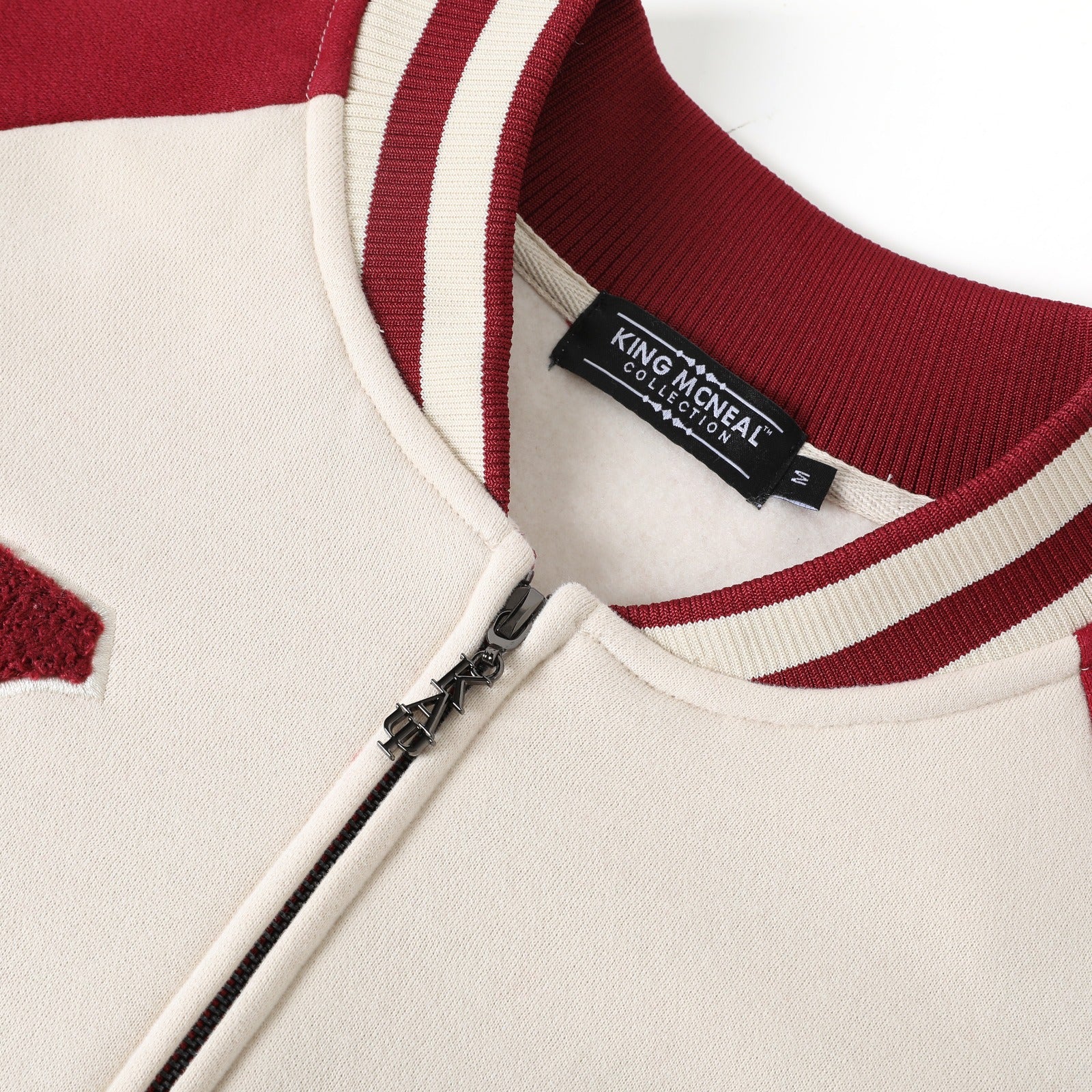 Kappa Kream Varsity Fleece Jacket