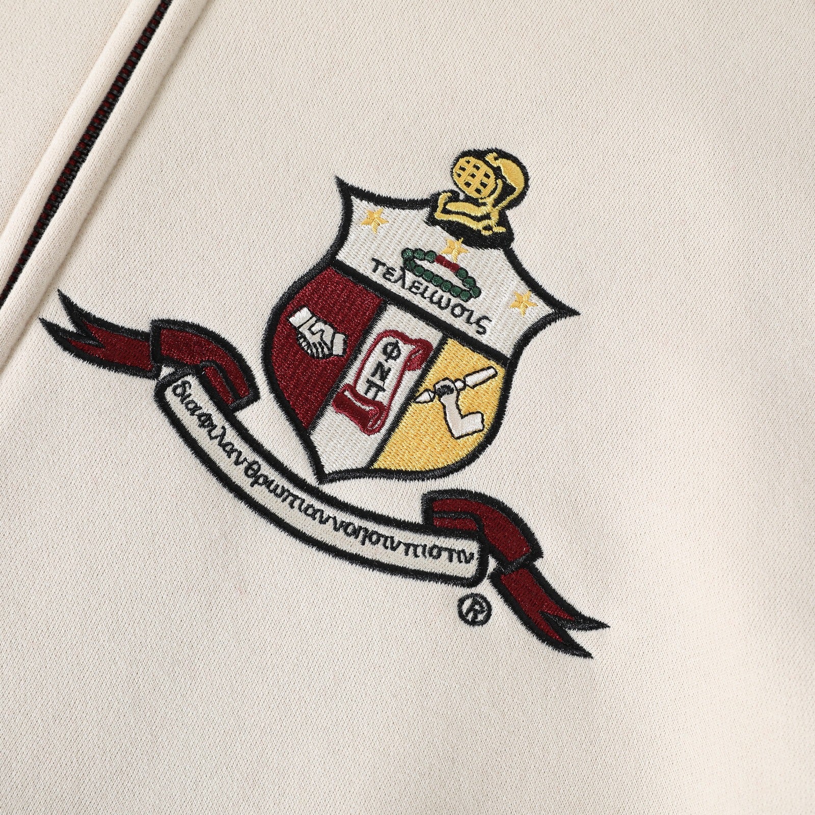 Kappa Kream Varsity Fleece Jacket