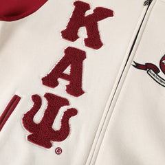 Kappa Kream Varsity Fleece Jacket