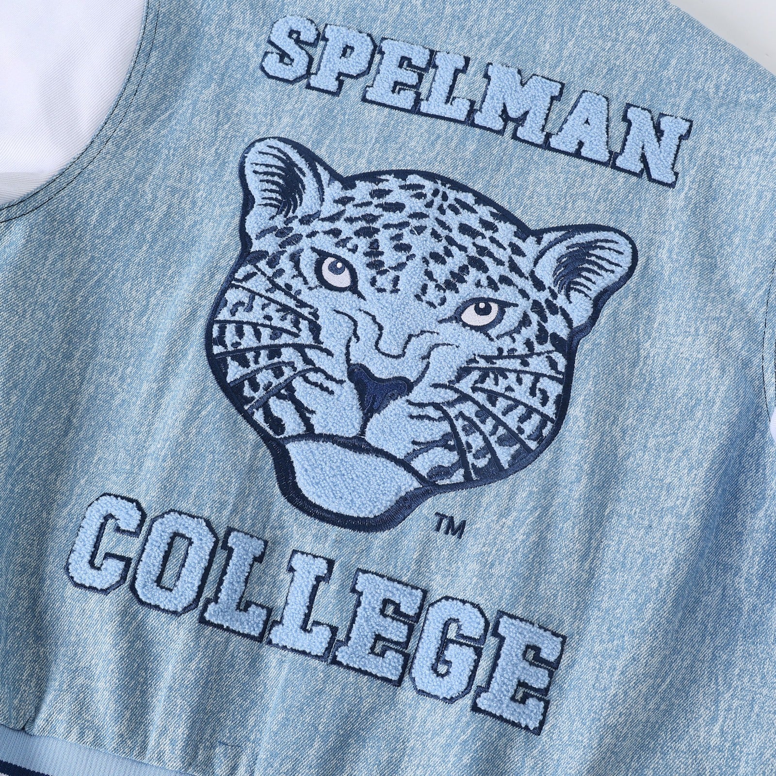 Spelman Denim Bomber Jacket