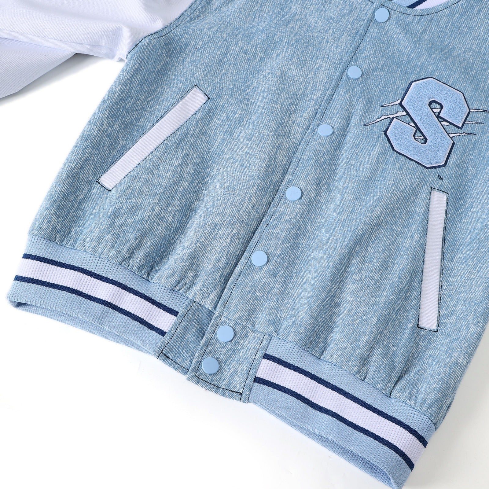 Spelman Denim Bomber Jacket