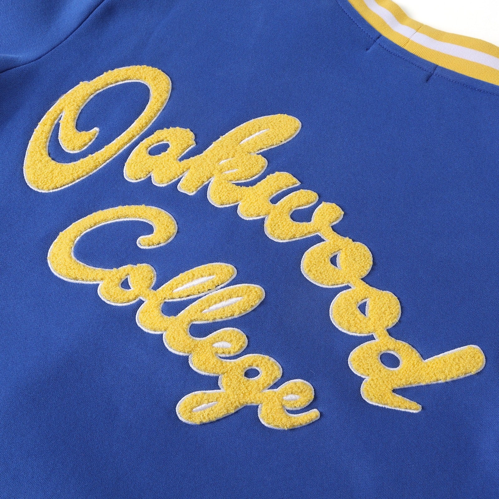 "Oakwood College" Blue Fleece Cardigan