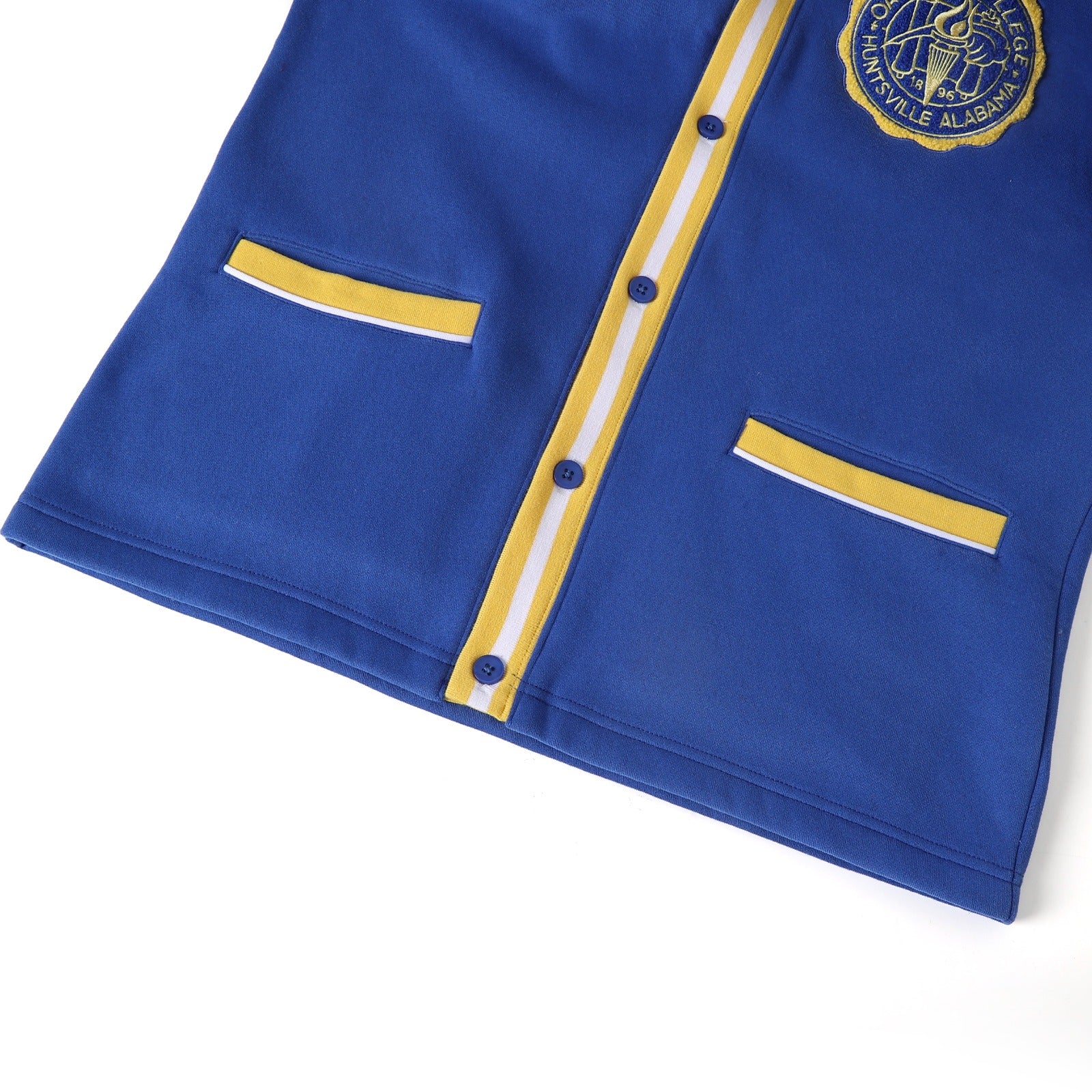 "Oakwood College" Blue Fleece Cardigan