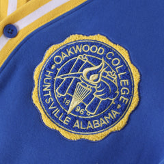 "Oakwood College" Blue Fleece Cardigan