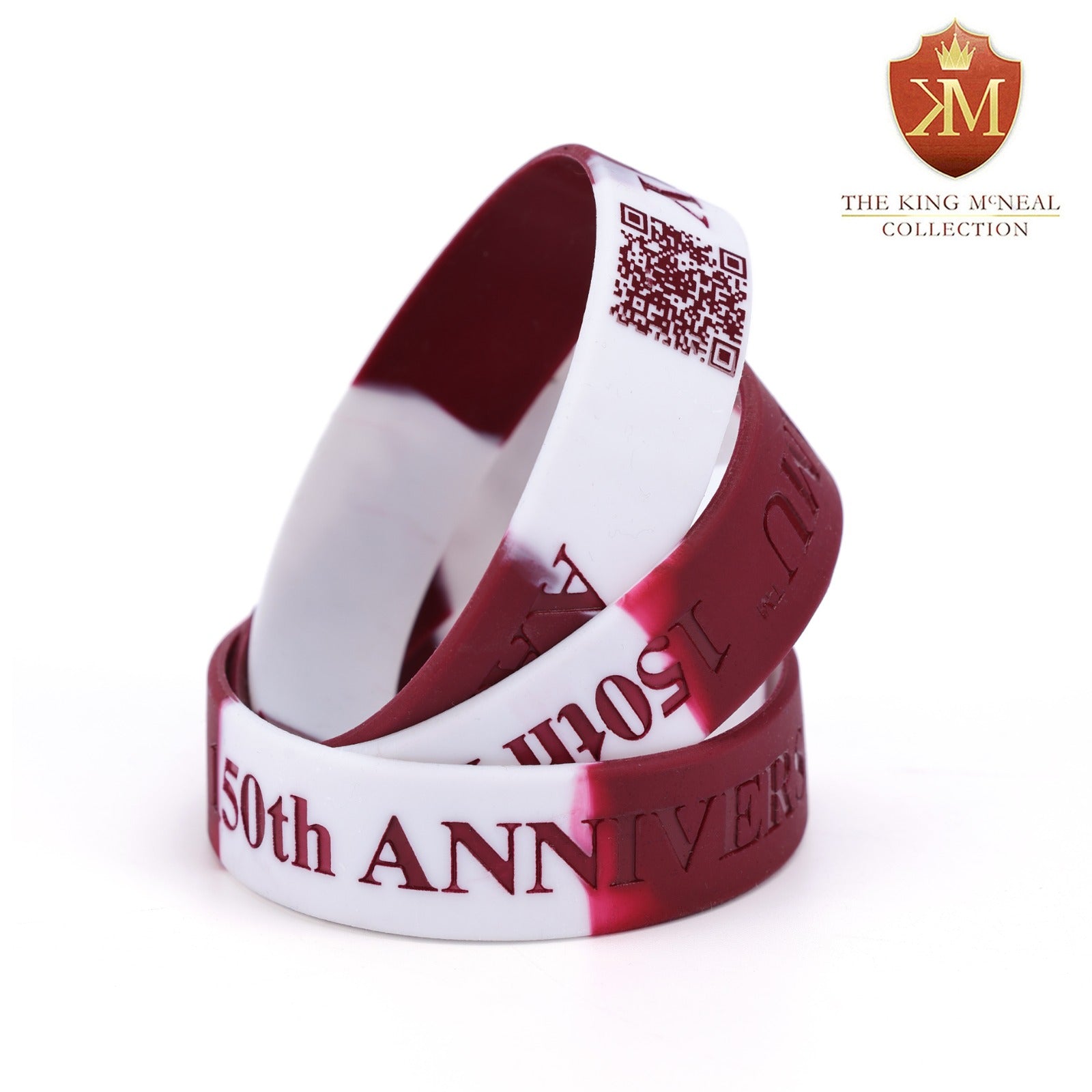 Alabama A&M 150th Anniversary Silicone Bracelet