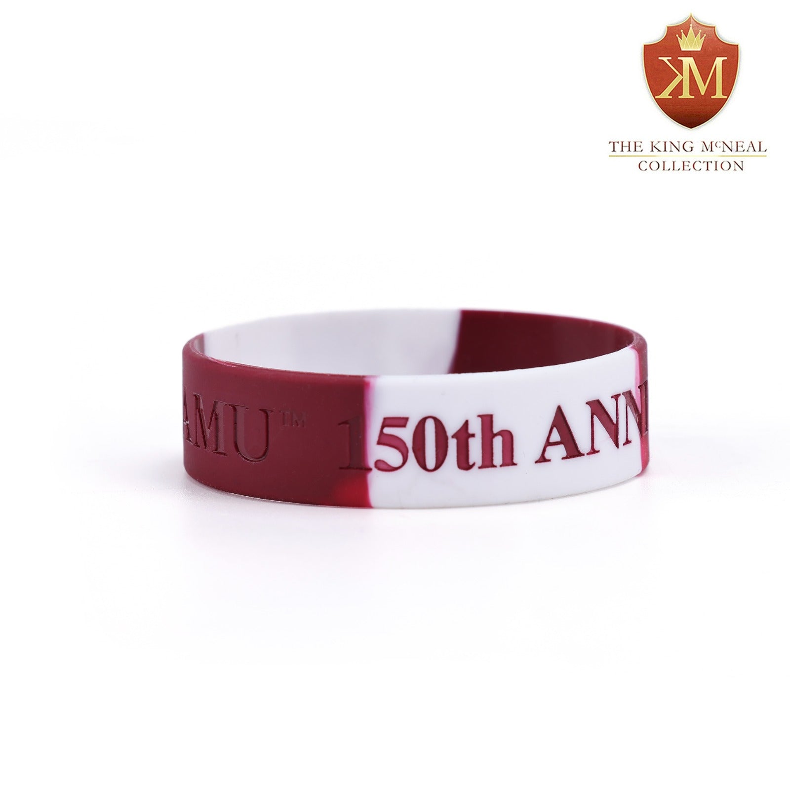 Alabama A&M 150th Anniversary Silicone Bracelet