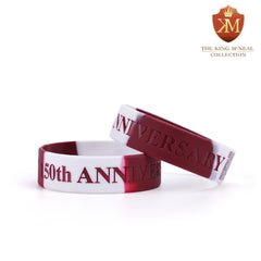 Alabama A&M 150th Anniversary Silicone Bracelet