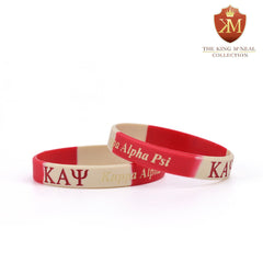 Kappa Krimson & Kream Silicone Bracelet