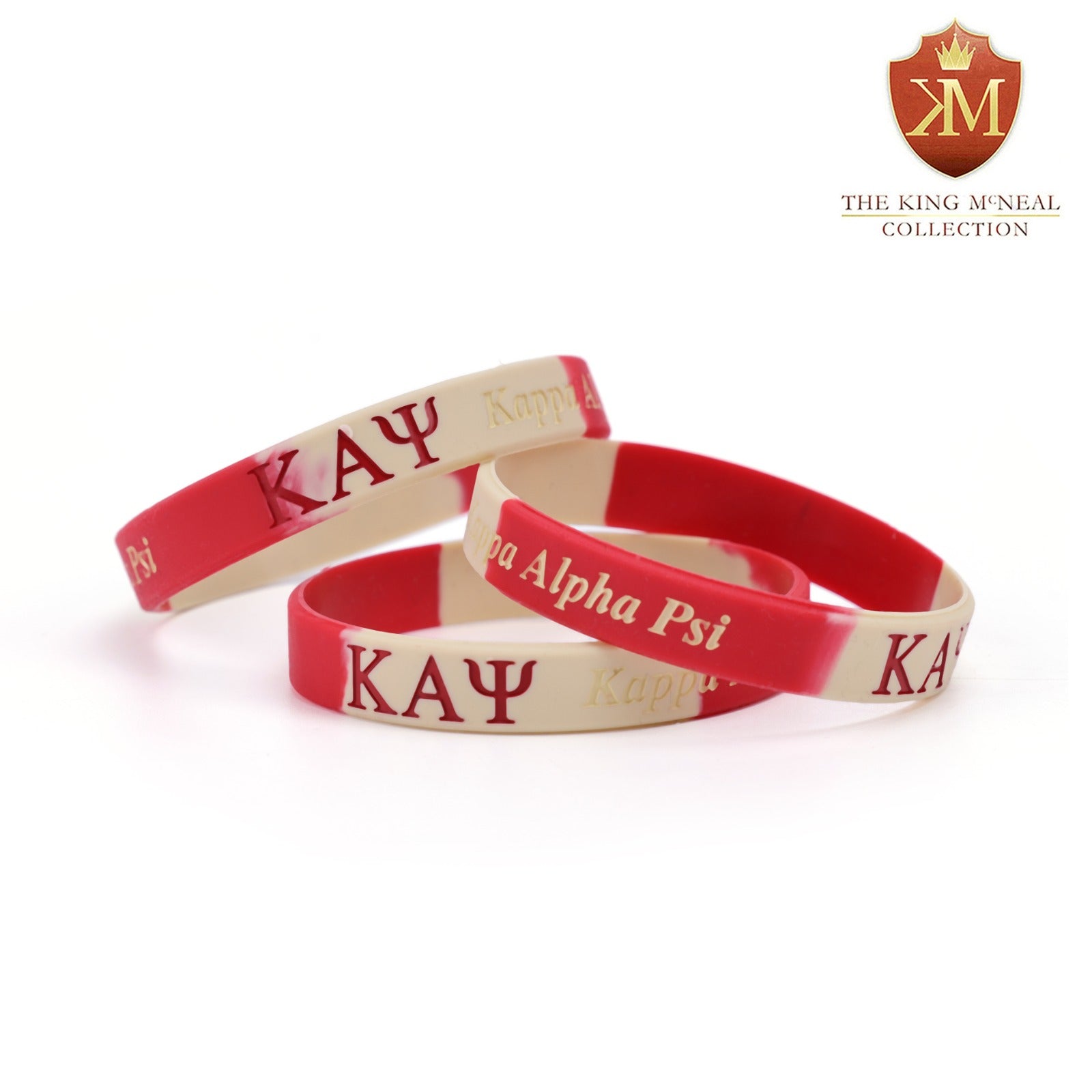 Kappa Krimson & Kream Silicone Bracelet