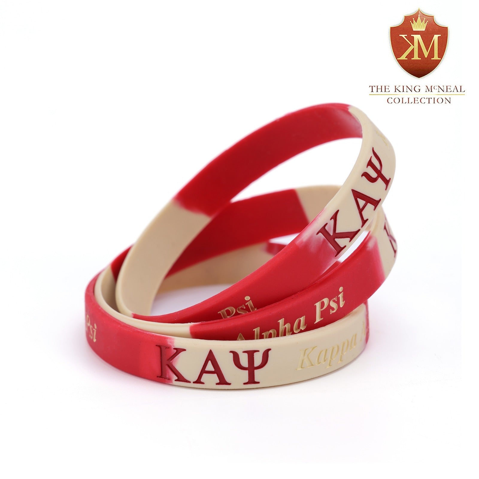 Kappa Krimson & Kream Silicone Bracelet