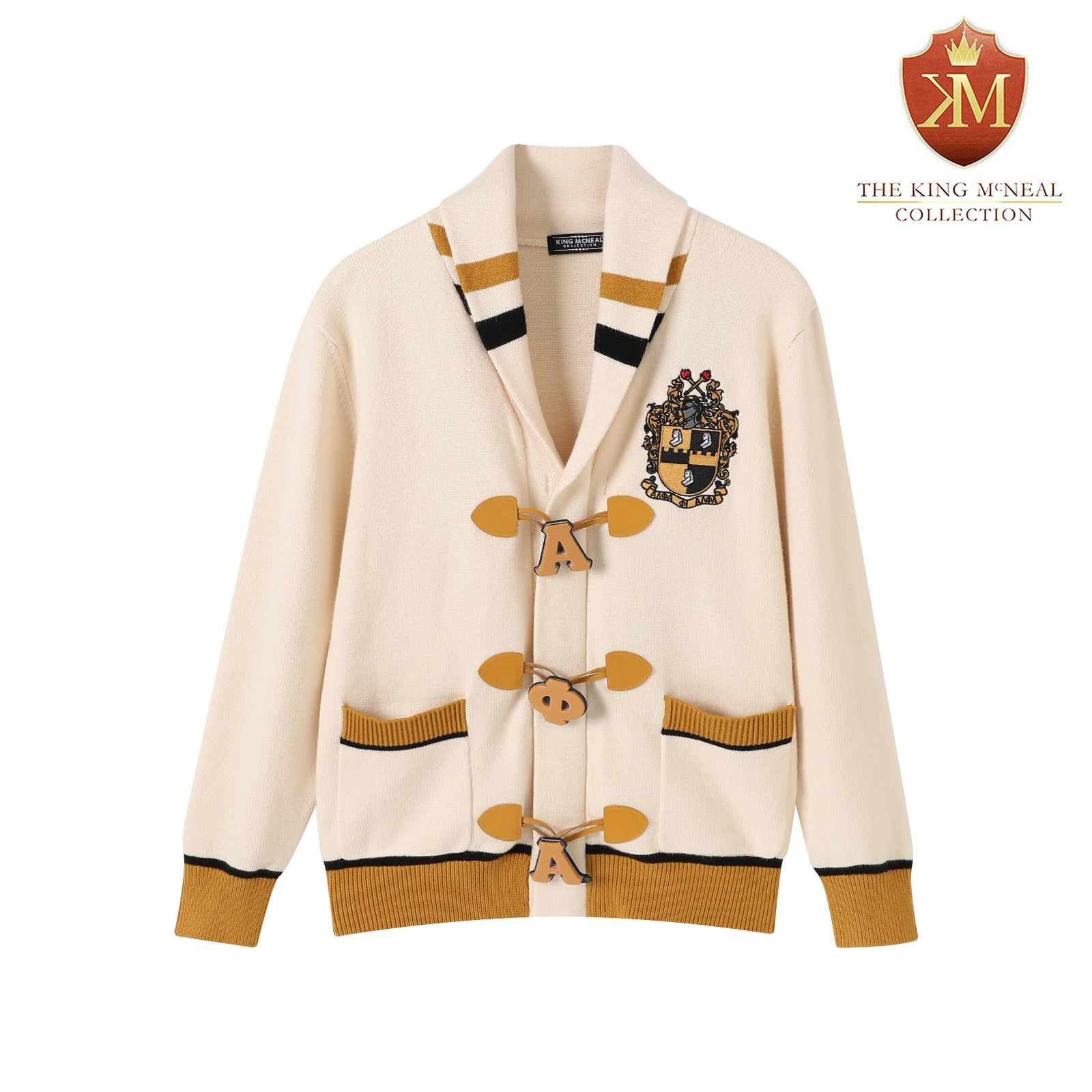 Alpha Neutral Premium Knit Cardigan