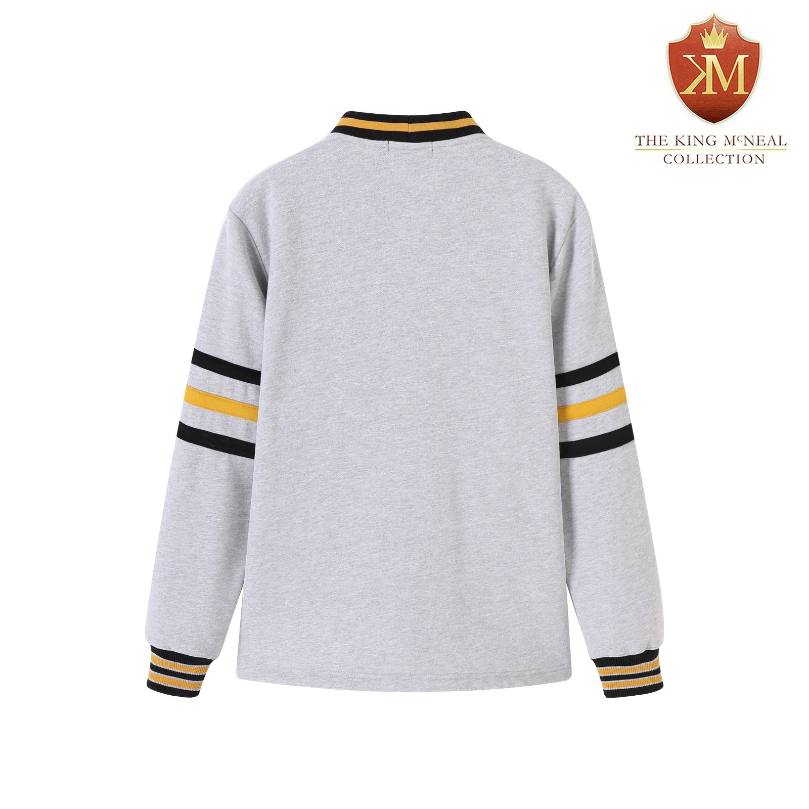 Grambling Heather Grey Fleece Cardigan