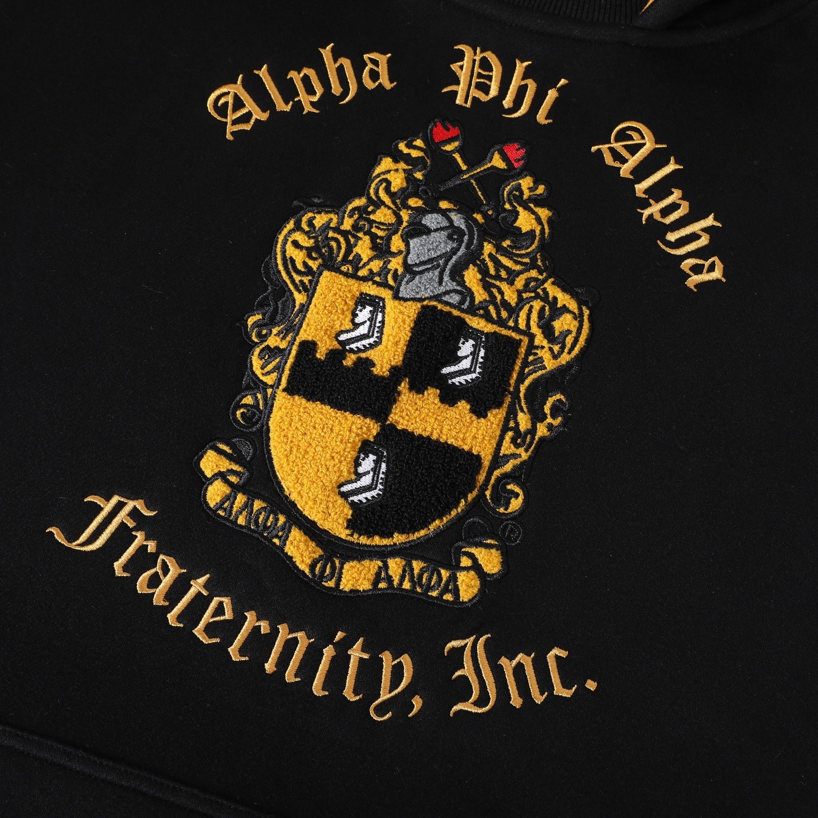 Alpha Black Prep Hoodie