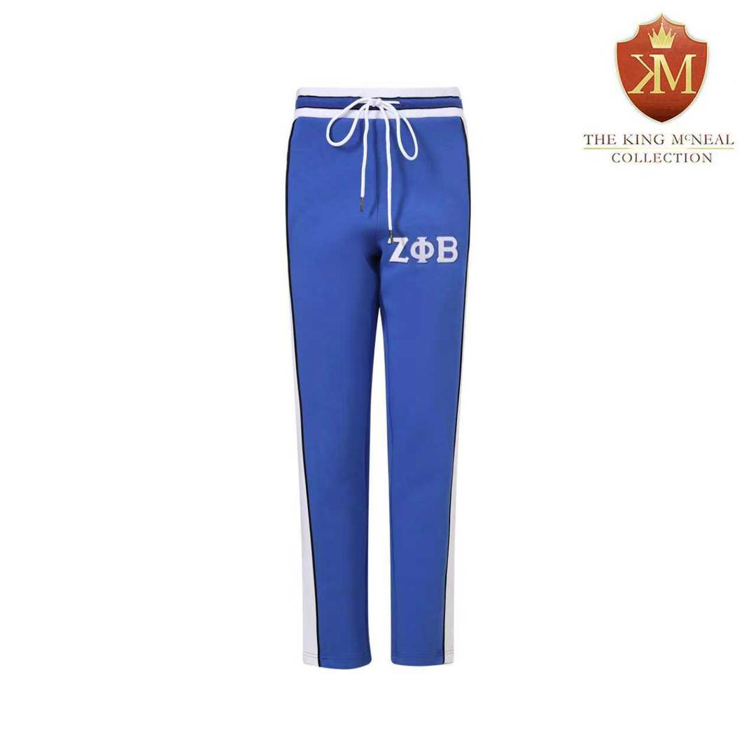 Zeta Blue Air Tech Fleece Warm Up Pants