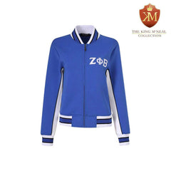Zeta Blue Air Tech Fleece Warm Up Jacket