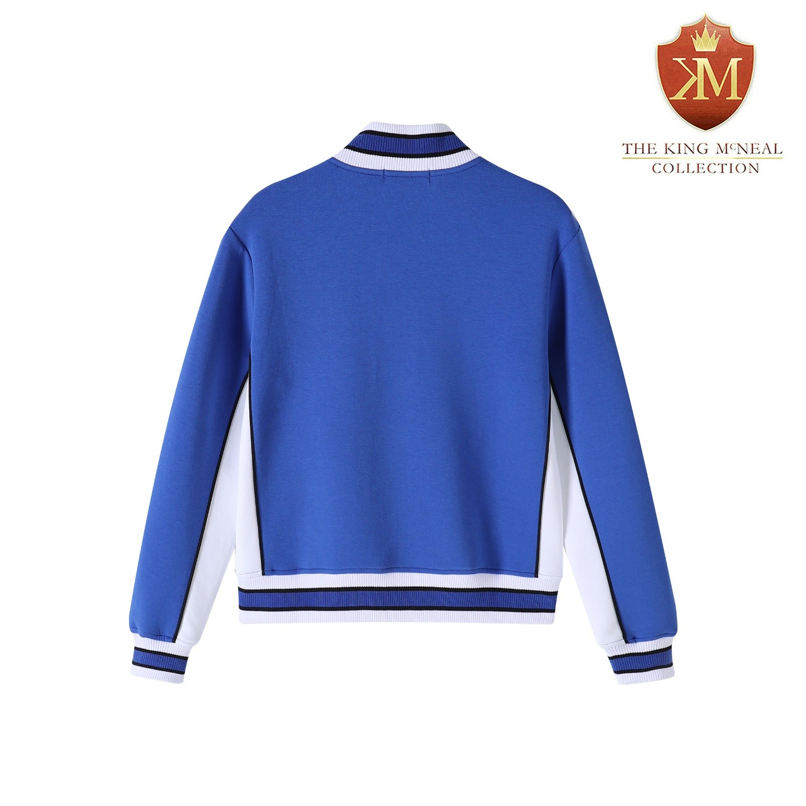 Zeta Blue Air Tech Fleece Warm Up Jacket