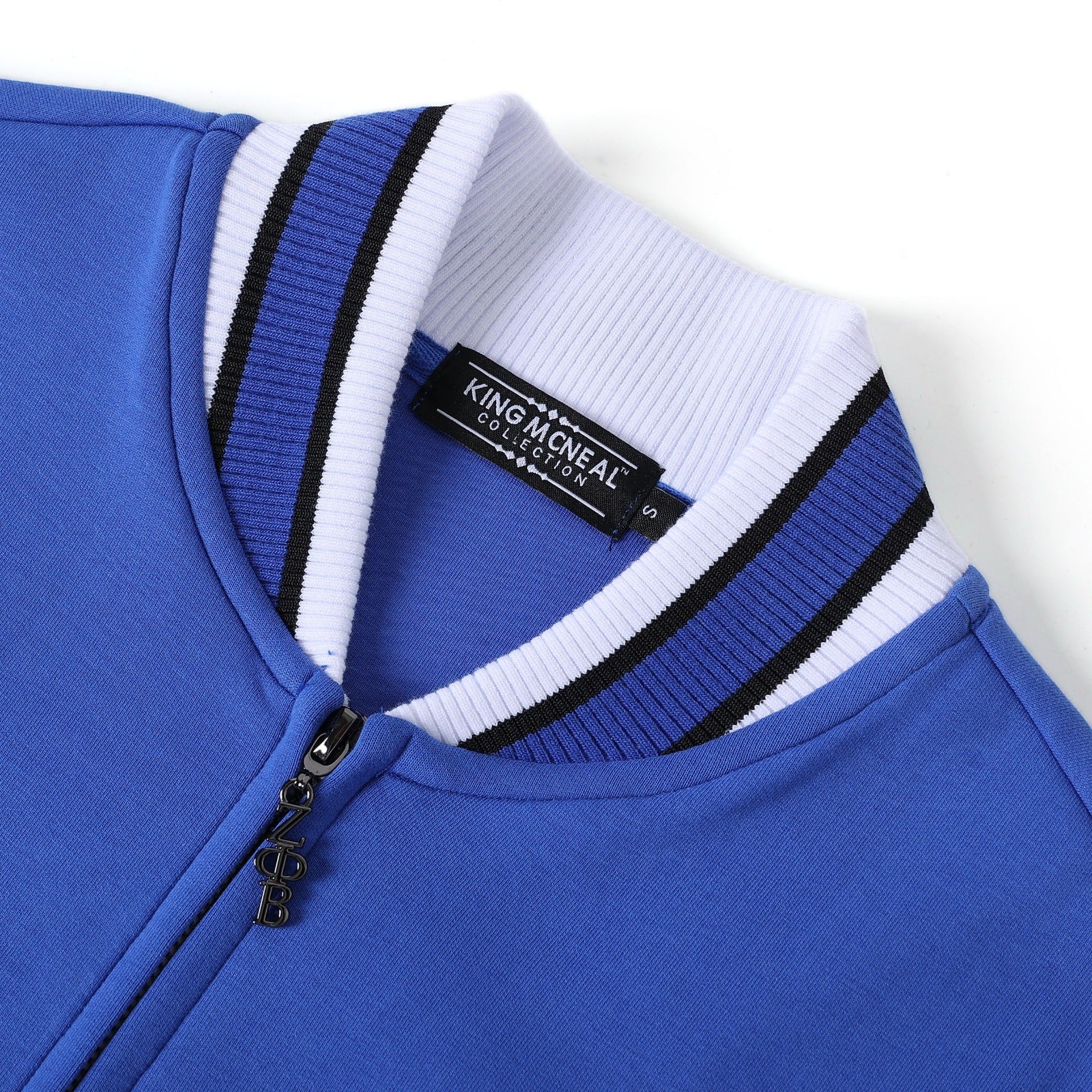 Zeta Blue Air Tech Fleece Warm Up Jacket