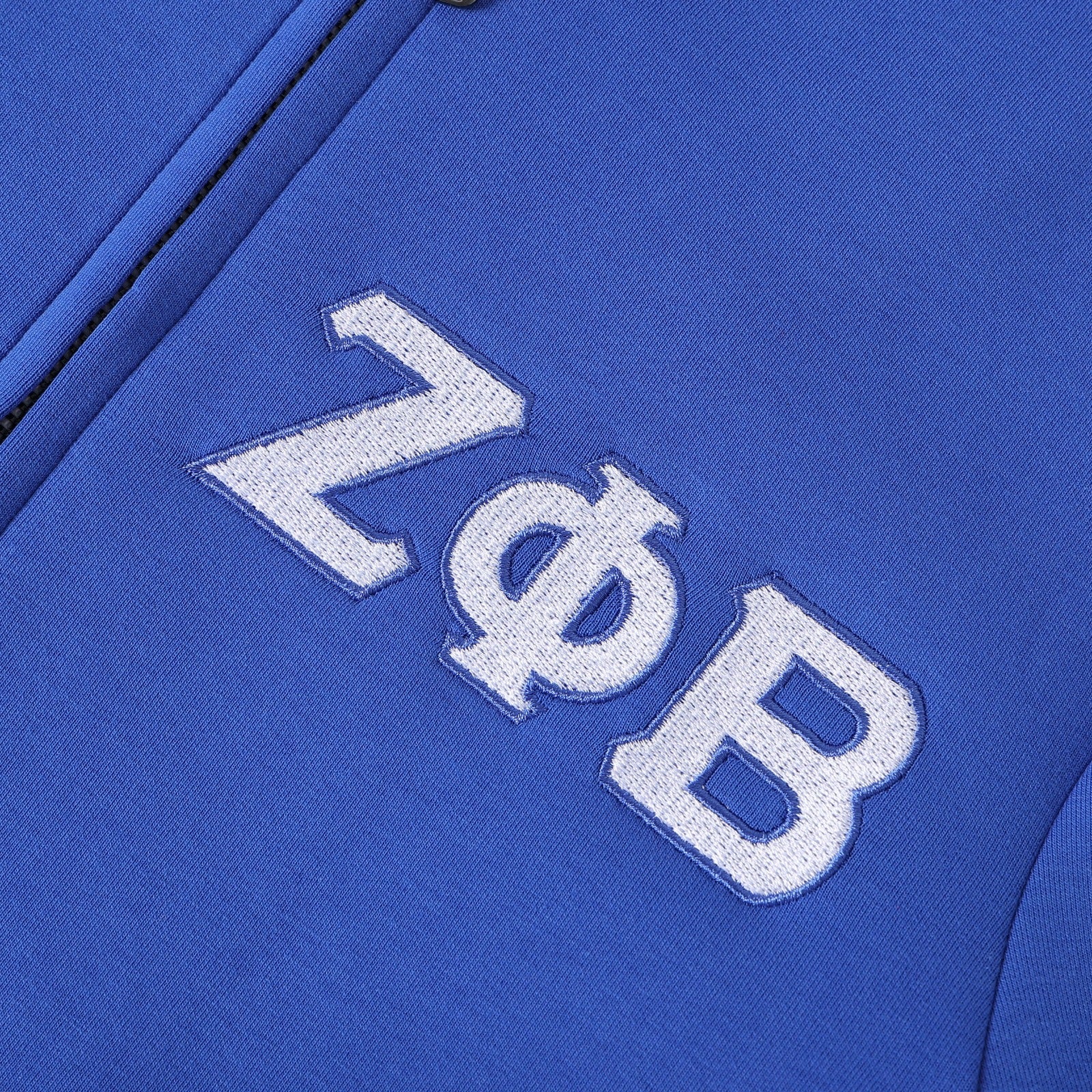 Zeta Blue Air Tech Fleece Warm Up Jacket