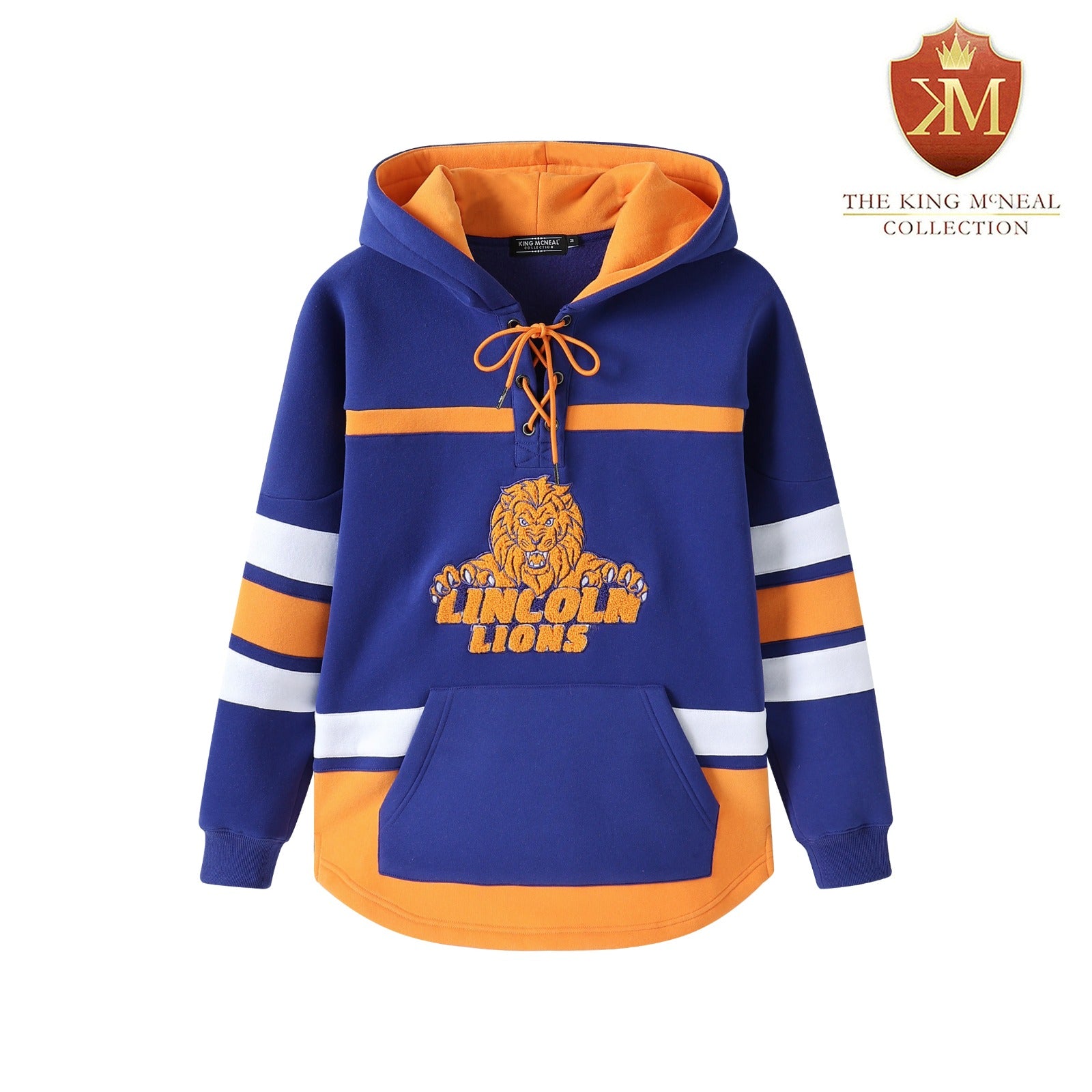 Lincoln University Blue Hockey Hoodie