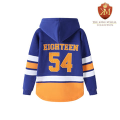 Lincoln University Blue Hockey Hoodie