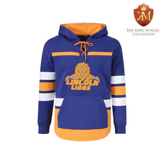Lincoln University Blue Hockey Hoodie