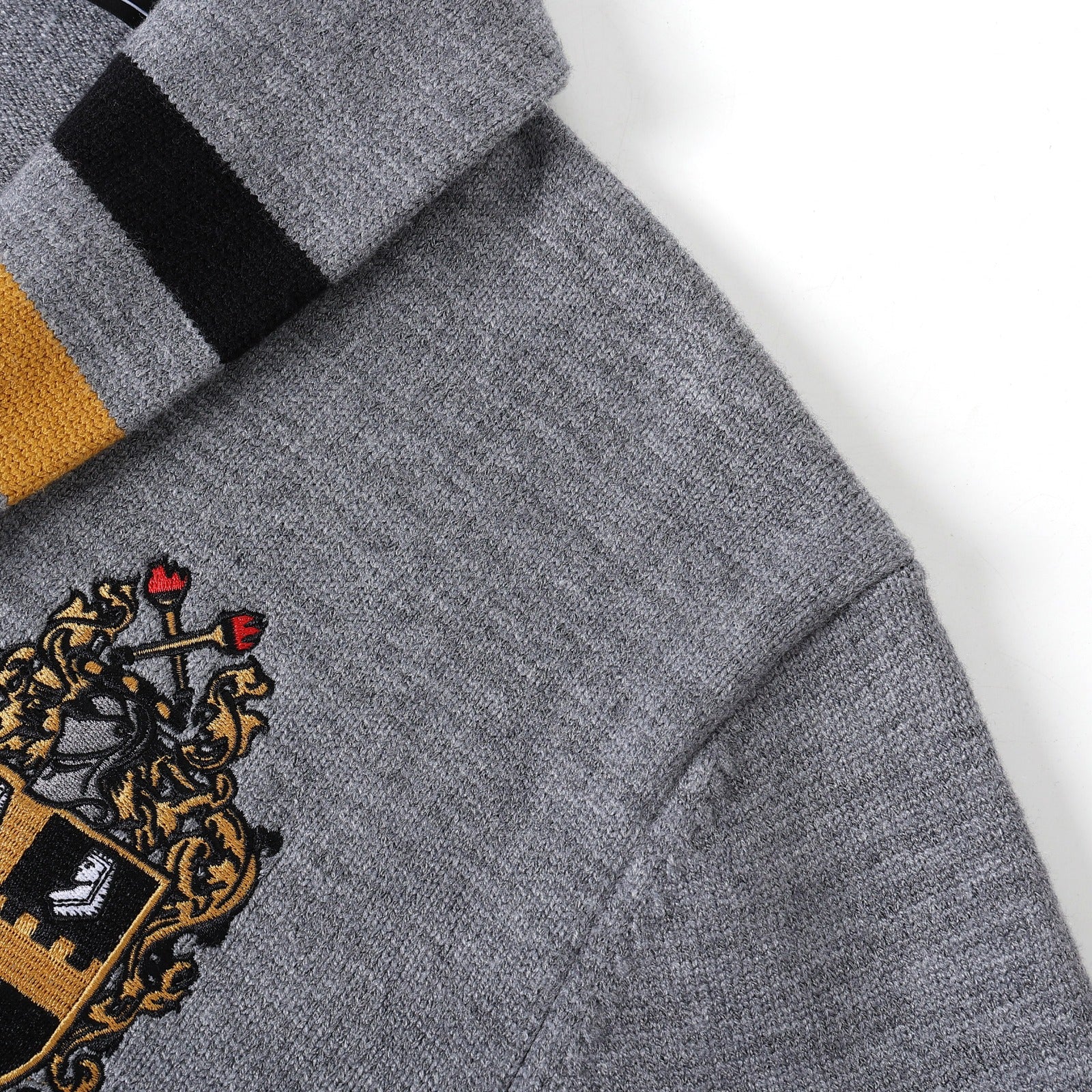 Alpha Grey Premium Knit Cardigan