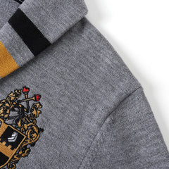 Alpha Grey Premium Knit Cardigan