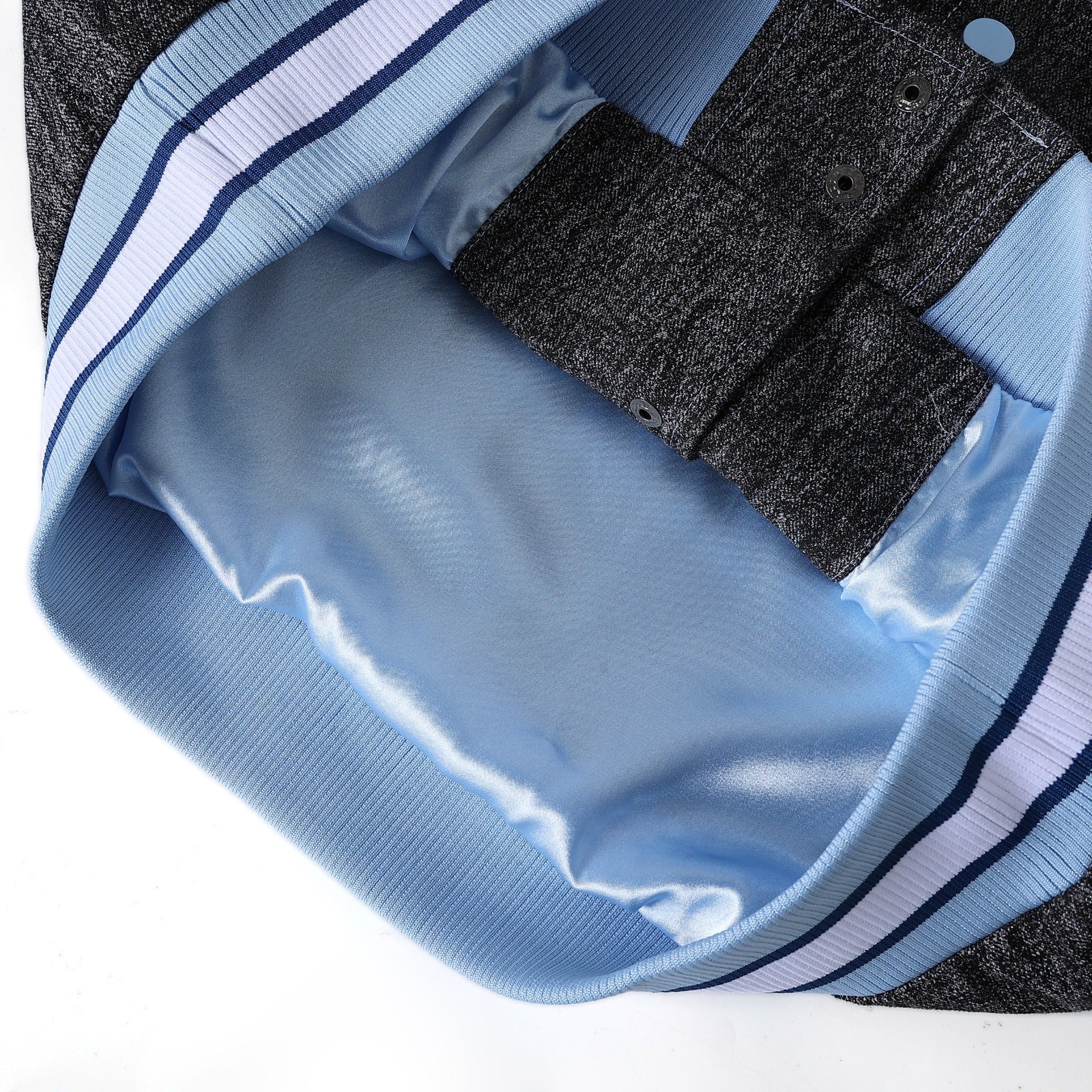 Spelman Black  Denim Bomber Jacket