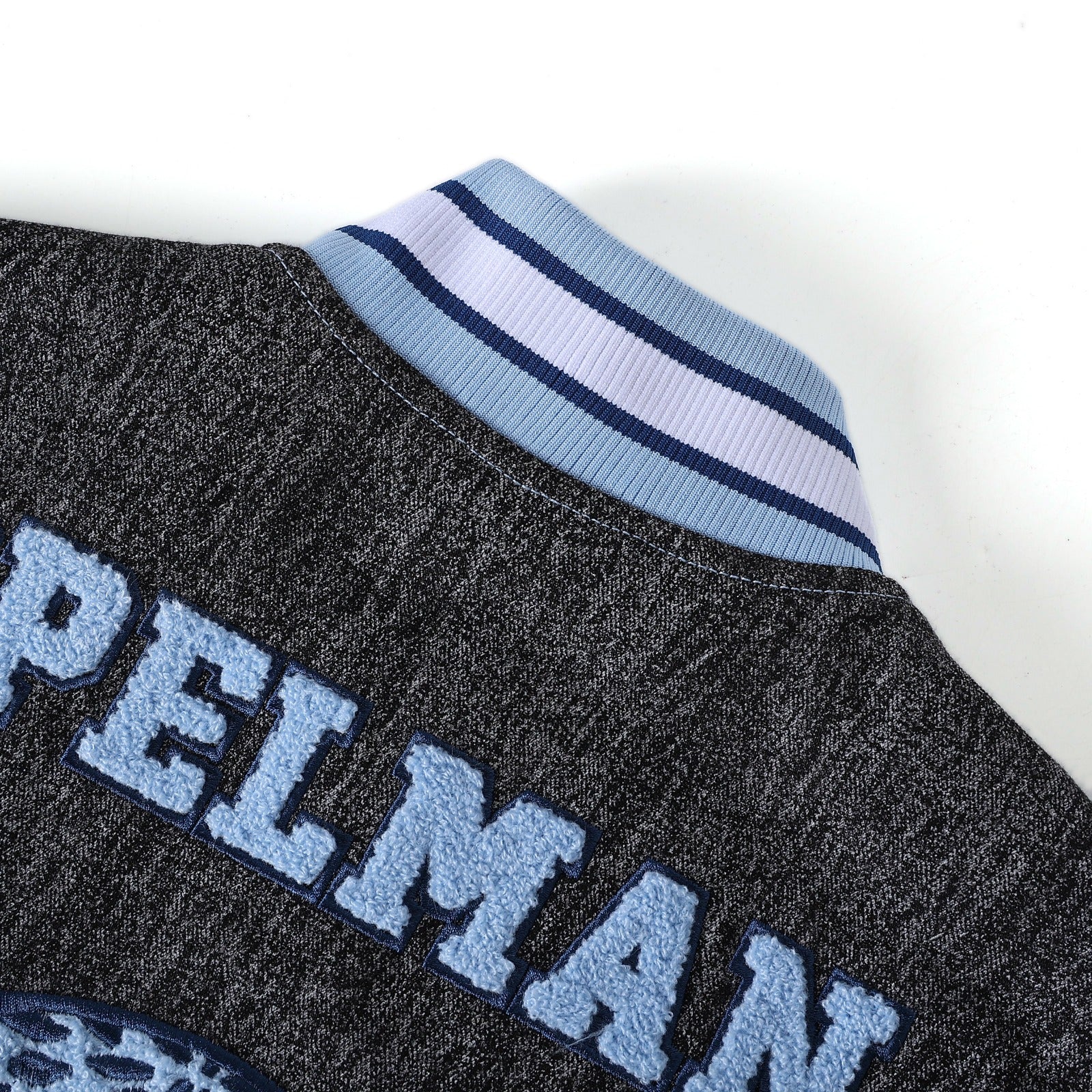 Spelman Black  Denim Bomber Jacket