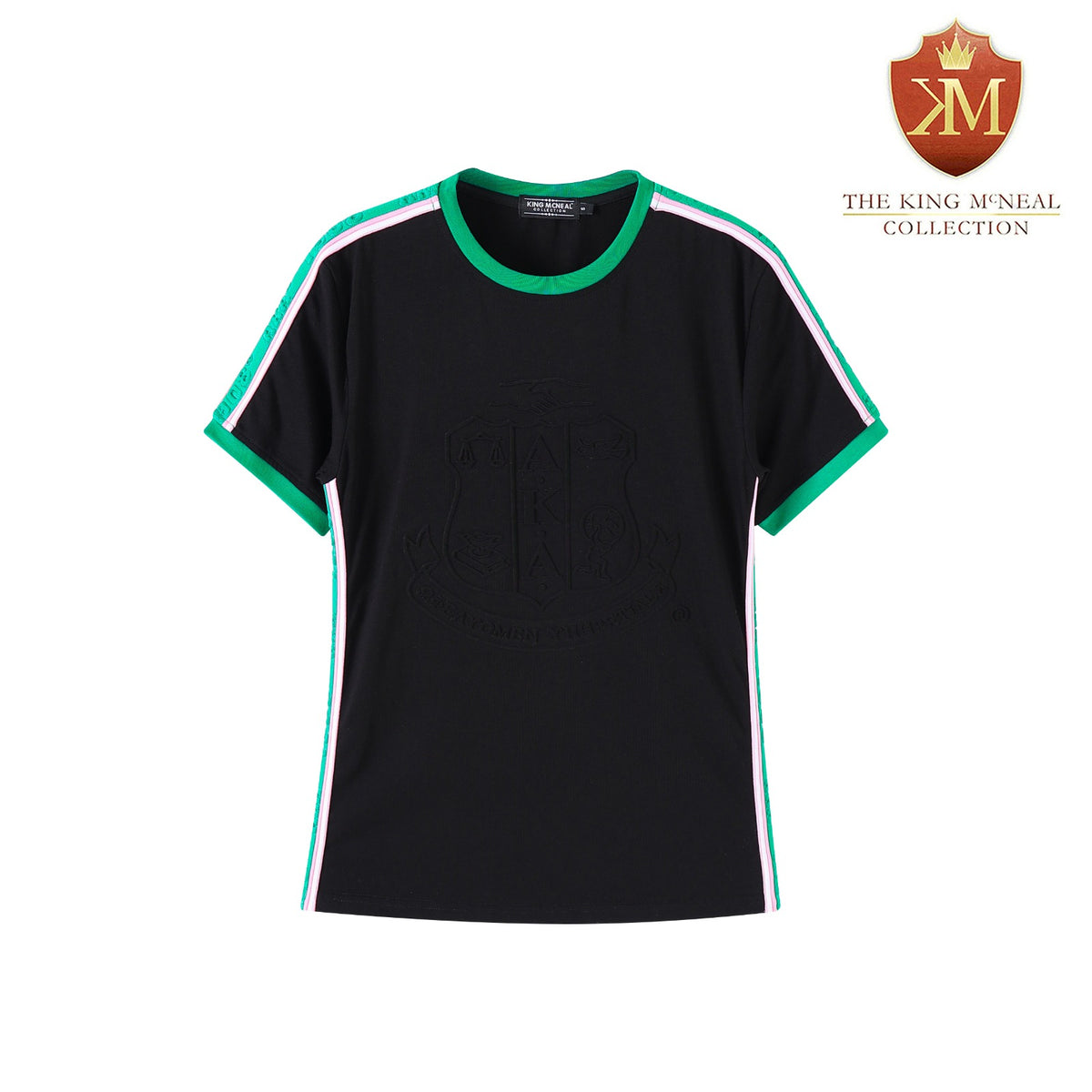 AKA Black Premium Embossed Shirt