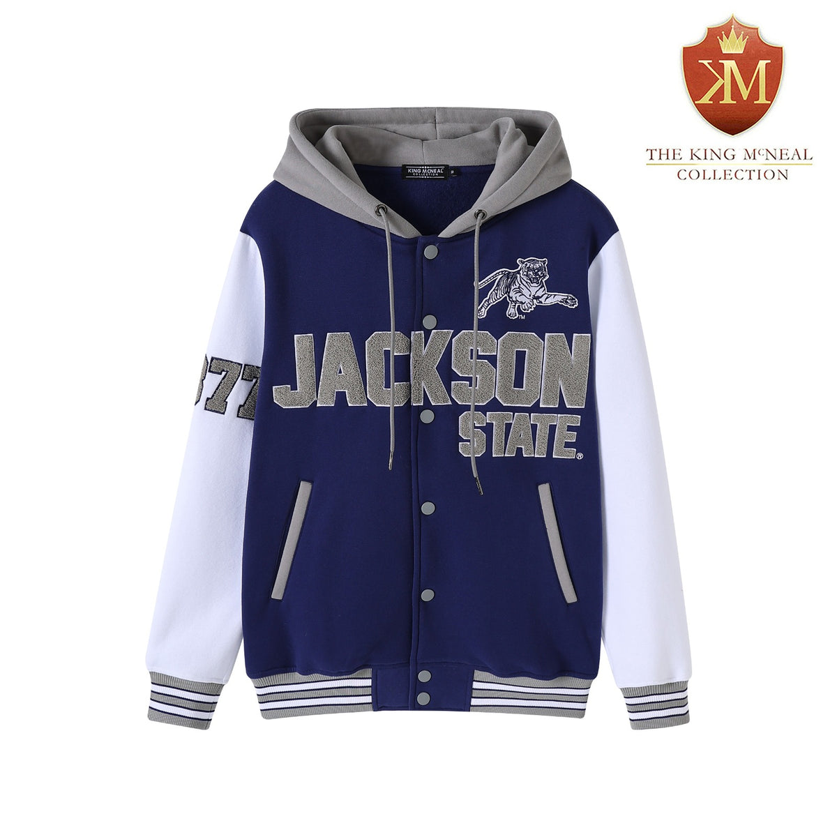 Jackson State Blue Fleece Jacket