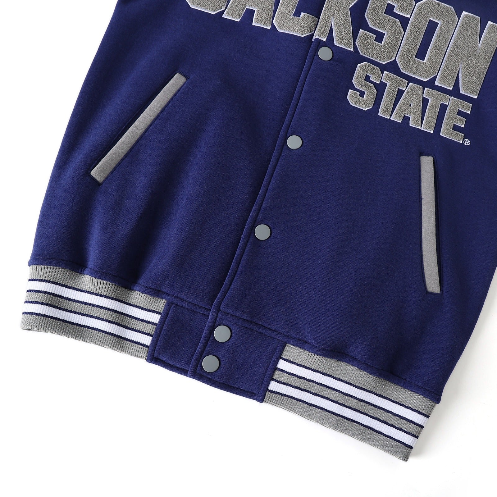 Jackson State Blue Fleece Jacket