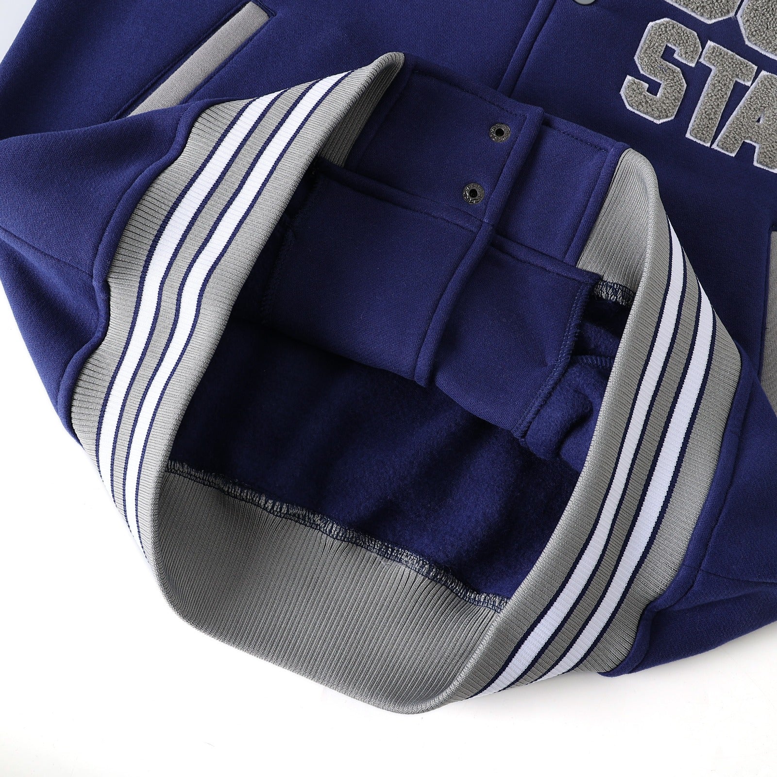 Jackson State Blue Fleece Jacket