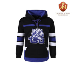 Tennessee State Black Hockey Hoodie
