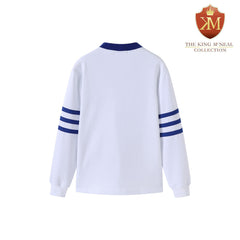 Sigma White Fleece Cardigan