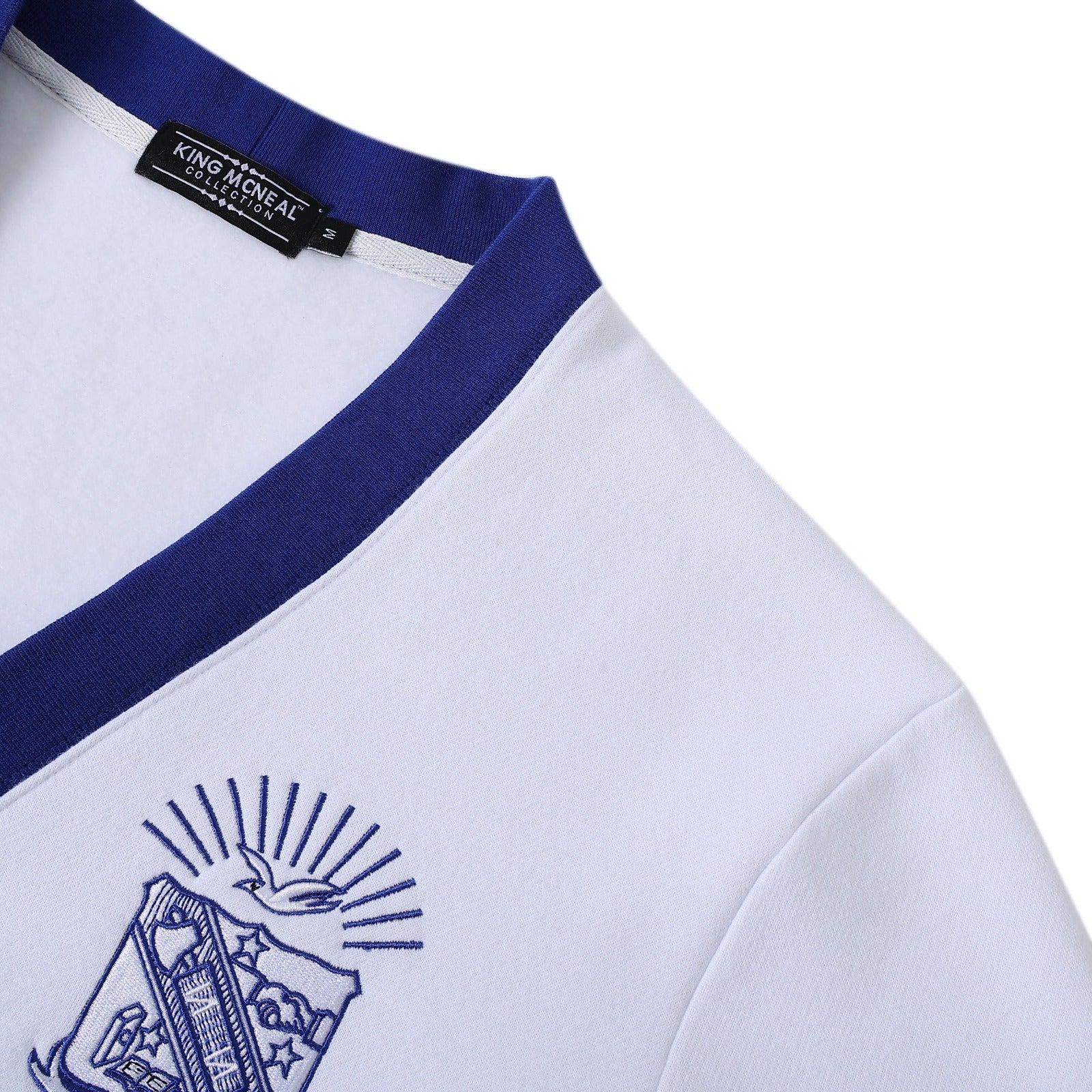 Sigma White Fleece Cardigan