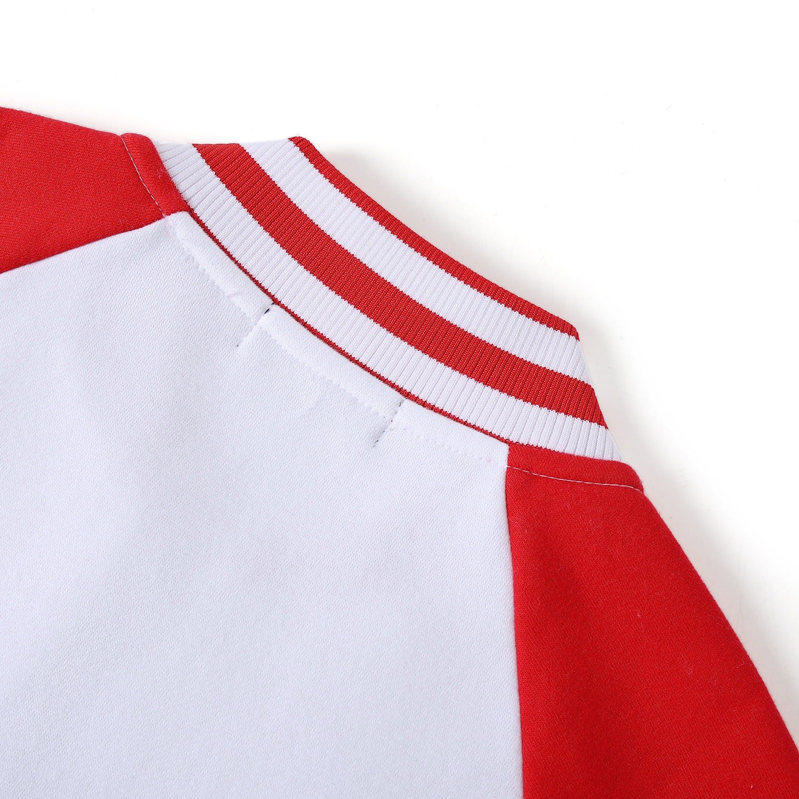 Delta White Varsity Fleece Jacket