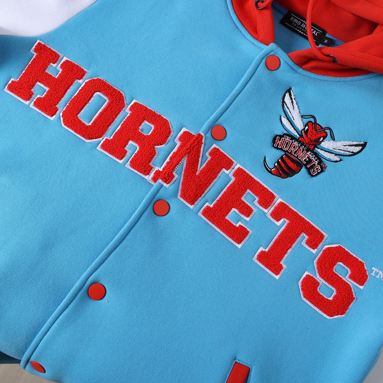 Delaware State Blue Fleece Jacket