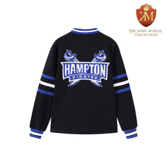 Hampton University Black Fleece Cardigan