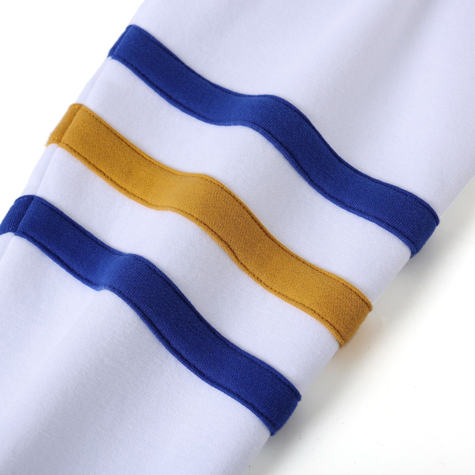 Albany State White Fleece Cardigan