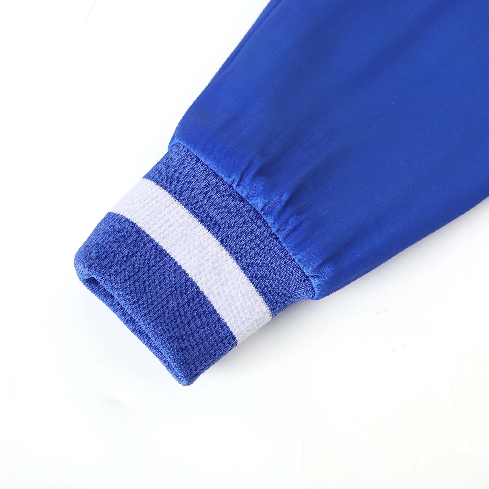 Sigma White Satin Bomber Jacket