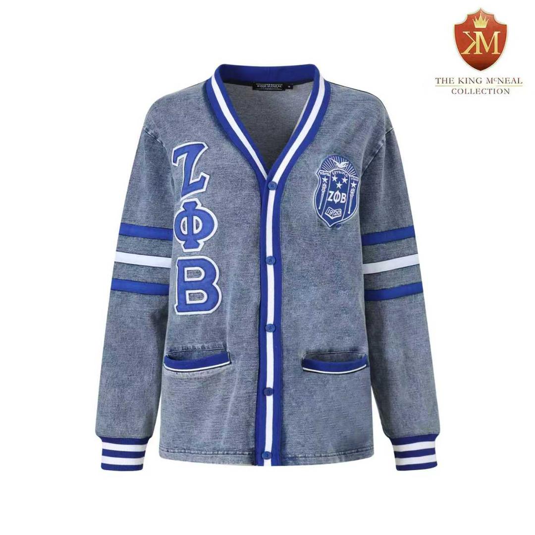 Zeta Denim Cardigan Unisex Fit