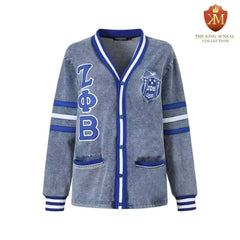 Zeta Denim Cardigan Unisex Fit