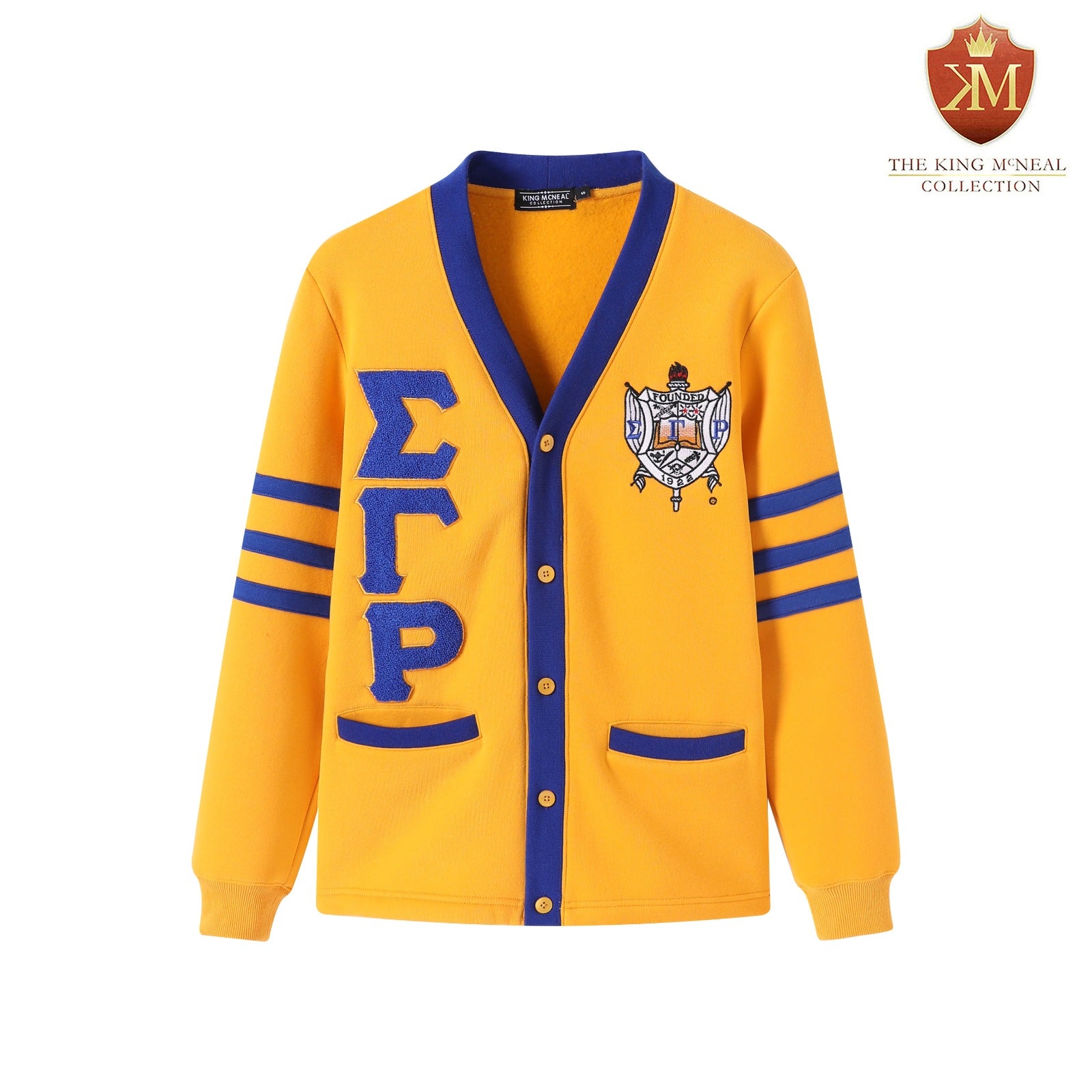 SGRho Gold Fleece Cardigan Unisex Fit