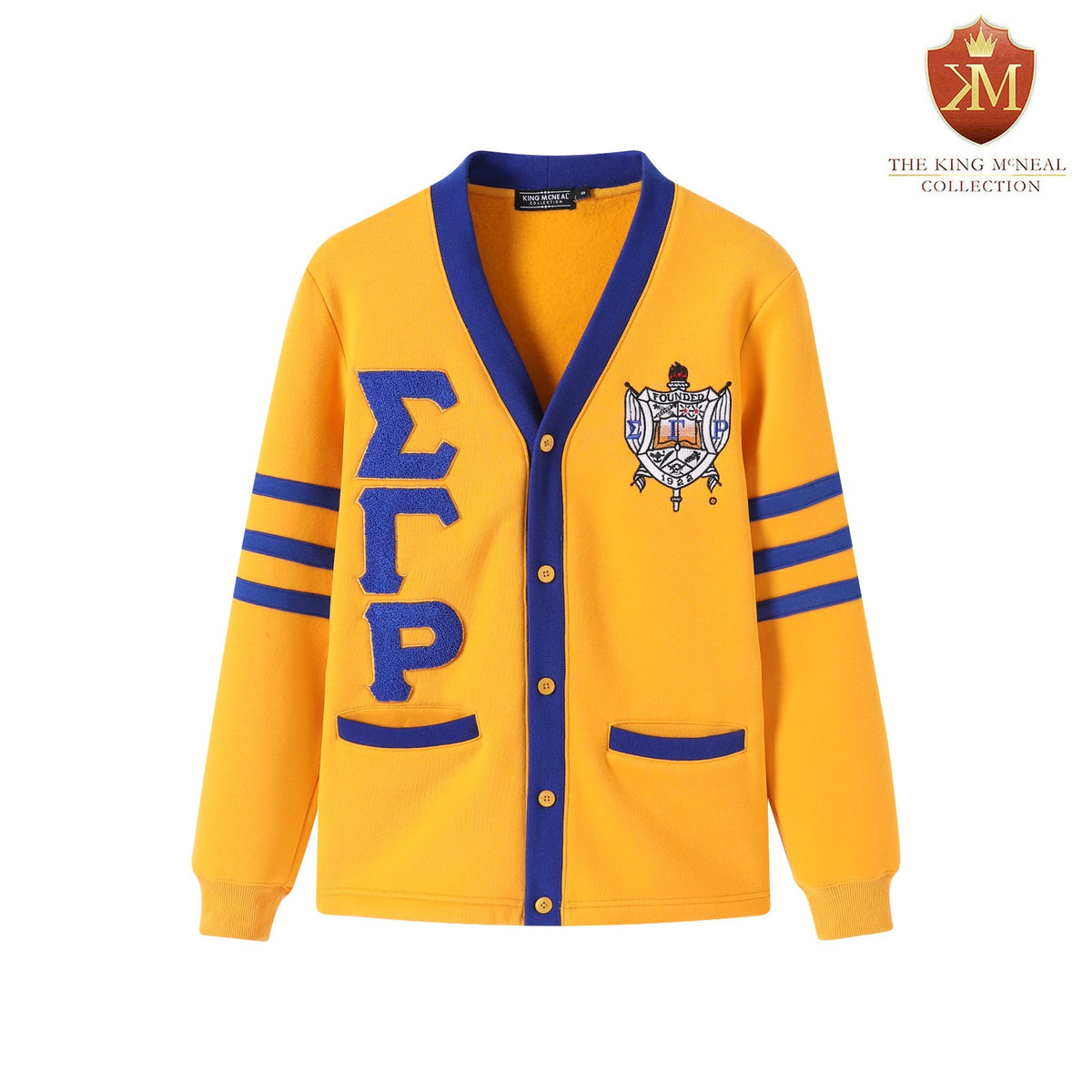 SGRho Gold Fleece Cardigan Unisex Fit