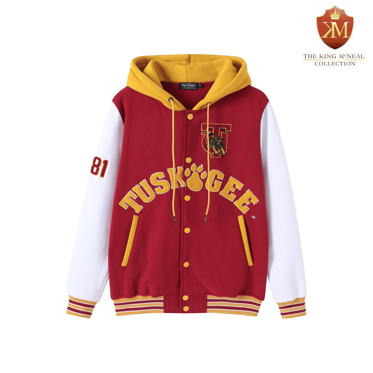 Tuskegee Crimson Fleece Jacket