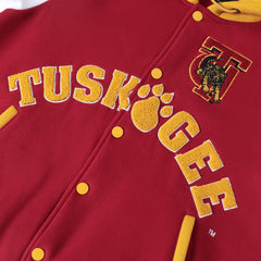 Tuskegee Crimson Fleece Jacket