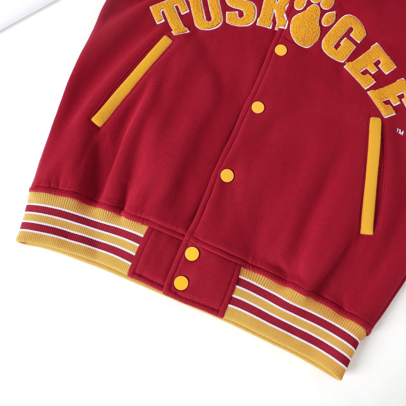 Tuskegee Crimson Fleece Jacket